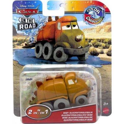 Mattel Disney Pixar Cars Color Changers 2 v 1 BABY QUADROTORQUOSAUR – Zbozi.Blesk.cz