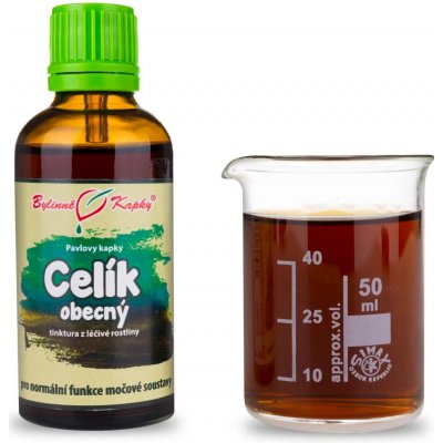 Bylinné kapky Celík zlatobýl obecný bylinné kapky tinktura 50 ml – Hledejceny.cz