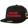 Kšíltovka Mitchell & Ness Chicago Blackhawks NHL Triple Play Snapback Blackhawks