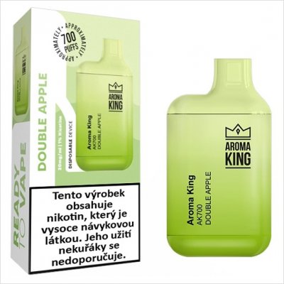 Aroma King Mini Double Apple 20 mg 700 potáhnutí 1 ks – Zboží Dáma