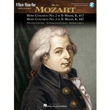 MOZART Concerto No. 2, K.417 & No. 3, K.447 f horn pro lesní roh