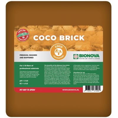 BioNova Coco Brick 10 l – Zboží Mobilmania