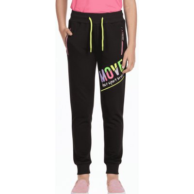 Kugo dívčí tepláky MOVE Tmavě modrá – Sleviste.cz