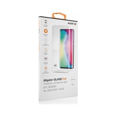 Aligator Ochrana displeje GLASS FULL COVER Apple iPhone X/XS, iPhone 11 Pro černá 8595181140604 – Zbozi.Blesk.cz