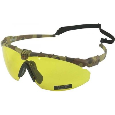 Brýle Kombat Ranger Camo rám žlutá skla – Zboží Mobilmania