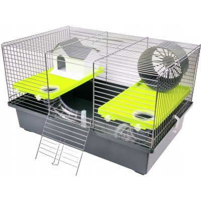 WD Impex Klec křeček s výbavou 48 x 31,5 x 29 cm – Zbozi.Blesk.cz
