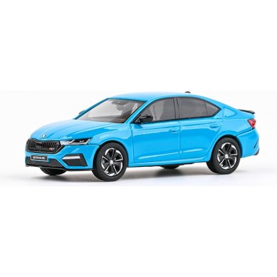 Škoda Octavia IV RS 2020 Modrá Orbit ABREX 1:43 – Zbozi.Blesk.cz