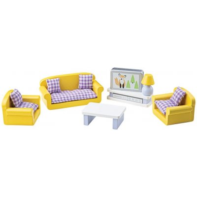 Tidlo nábytek obývací pokoj žlutý – Zboží Mobilmania