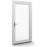 Aluplast Vchodové dveře Ideal 4000 Tmavý dub 110 x 200 cm – Hledejceny.cz