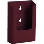 MH Technic s.r.o. Barevný nástěnný zásobník na letáky DL (1/3A4) bordó – Hledejceny.cz