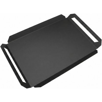 ZLKL Servírovací hliníkový tácek stohovatelný 125x185x20 mm černý – Sleviste.cz