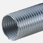 Den Braven Potrubí AL-flexi, hliník Potrubí AL-flexi, průměr 125 mm x 3 m, hliník – Zboží Mobilmania