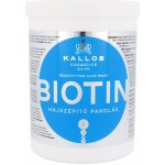 Kallos Cosmetics Biotin maska podporující růst vlasů 1000 ml pro ženy