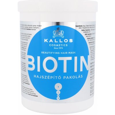 Kallos Biotin maska 1000 ml – Zboží Mobilmania