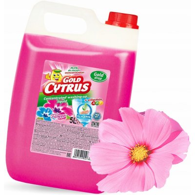 Gold cytrus prostředek na myti nádobí 5 l – Zbozi.Blesk.cz
