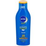 Nivea Sun Protect & Moisture hydratační mléko na opalování SPF20 200 ml – Zboží Dáma