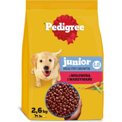 Pedigree Junior hovězí a zelenina 2,6 kg – Hledejceny.cz