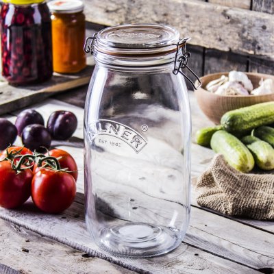 Kilner Kulatá sklenice s klipem 3000 ml