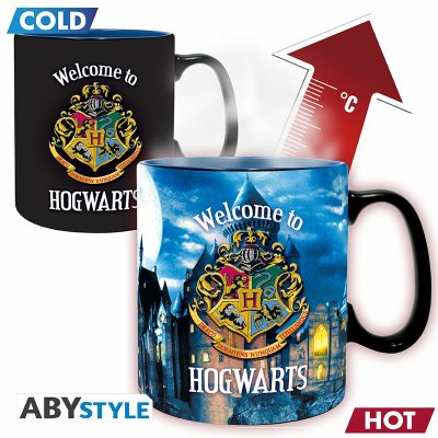 gwarts Měnící hrnek Harry Potter Welcome to Ho 460 ml – Hledejceny.cz