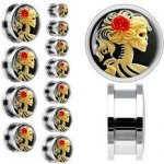 Šperky4U plug do ucha šroubovací kamej PL01130-06 – Zbozi.Blesk.cz