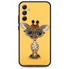 Pouzdro a kryt na mobilní telefon Samsung Pouzdro TopQ Samsung A34 Cute Giraffe