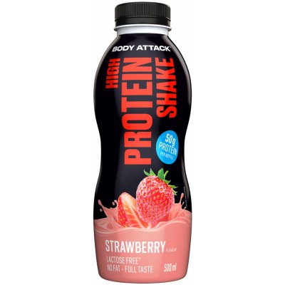 Body Attack High Protein Shake 500 ml – Zboží Mobilmania