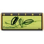 Zotter mléčná čokoláda Pistácie, 70 g – Sleviste.cz