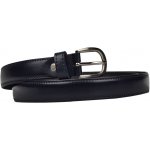 NovaKabelka.cz Cintura Sottile fialová dámský kožený pásek černá – Zboží Mobilmania