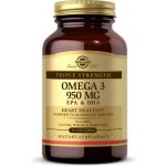 Solgar Omega-3 Triple Strength, 950 mg, 50 softgel kapslí – Hledejceny.cz