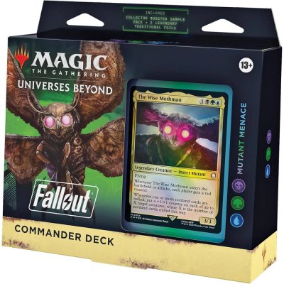 Wizards of the Coast Magic The Gathering Universes Beyond Fallout Commander Deck Mutant Menace – Hledejceny.cz
