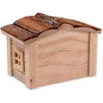 Small Animal Domek dřevěný jednopatrový 20,5 x 14,5 x 12 cm – Sleviste.cz
