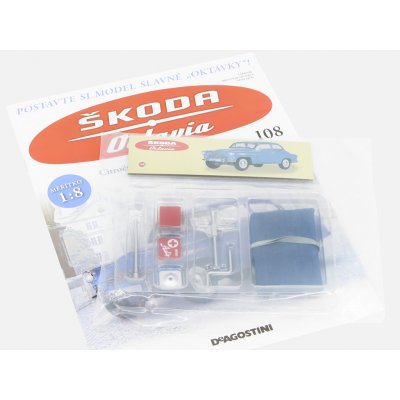 DeAgostini Škoda Octavia 1959 časopis #108 se stavebnicí 1:8 – Zboží Mobilmania