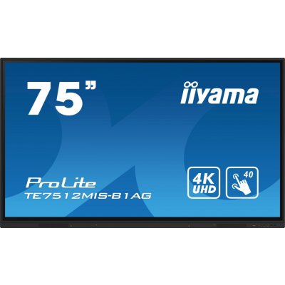 iiyama TE7512MIS-B1AG 75" – Zbozi.Blesk.cz