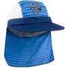 Dětská čepice Chlapecký letní šátek na hlavu s prodlouženým zátylkem Yo! Kyo To modrý