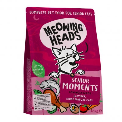 Meowing Heads Senior Moments 450 g – Hledejceny.cz