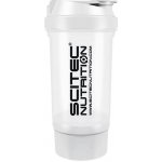 Scitec Šejkr Traveler 500 ml + zásobník - bílá – Zbozi.Blesk.cz