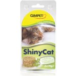 Gimborn GimCat ShinyCat tuňák s kočičí trávou 2 x 70 g – Zboží Mobilmania