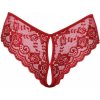 Dámské erotické kalhotky a tanga Krajkové kalhotky s otevřeným rozkrokem Cottelli Lingerie