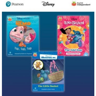 Pearson Bug Club Disney Reception Pack D, including decodable phonics readers for phases 2 to 4: Finding Nemo: Tap, Tap, Tap!, Lilo and Stitch: The Od – Zboží Mobilmania