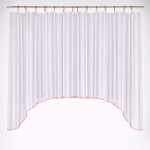 Kusová záclona Ariel - mix barev růžová 160x300 – Hledejceny.cz