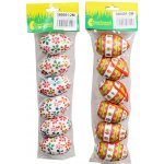 Vajička s obrázkem x 6 ks, závěsná, 4*6 cm 380081 2M – Zboží Mobilmania