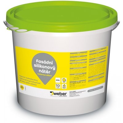 weber Barva fasádní ton silikon 5 kg bílá – Sleviste.cz