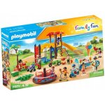 Playmobil 71571 Velké dětské hřiště kolotoč, skluzavka, kolo – Zboží Živě