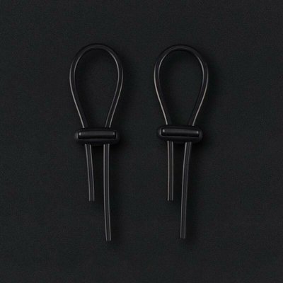 Dungeon Lab Conductive Rubber Rings, stahovací smyčky na penis a varlata pro elektrosex – Zboží Dáma