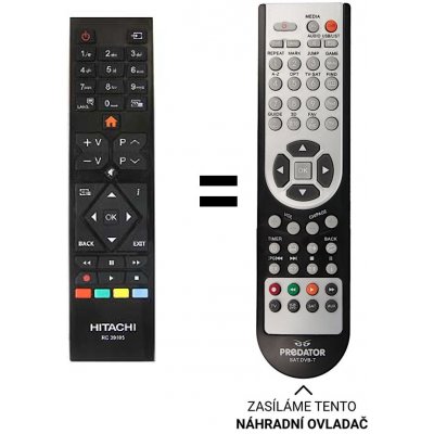 Dálkový ovladač Predátor JVC LT-40vf42l, LT-32VH42L – Sleviste.cz