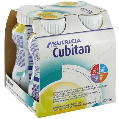 CUBITAN S PŘÍCHUTÍ VANILKOVOU POR SOL 4X200ML