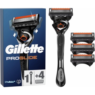 Gillette ProGlide + 4 ks hlavic – Zbozi.Blesk.cz