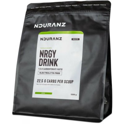 Nduranz Nrgy Drink bez elektrolytů Jablko 1200 g – Hledejceny.cz