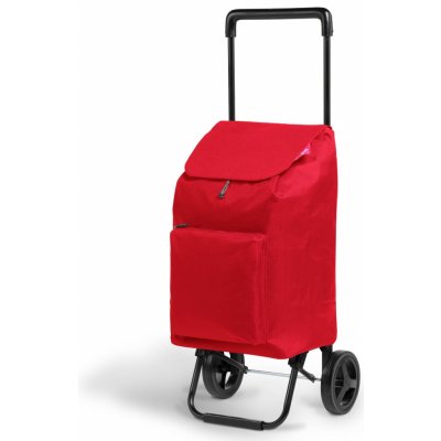 Gimi Argo GM new argo Skládací nákupní taška na kolečkách, červená – Zboží Mobilmania