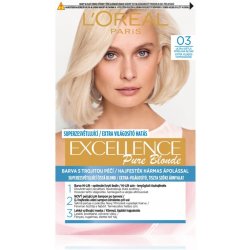 Excellence barva na vlasy 03 Ultra světlá popelavá blond